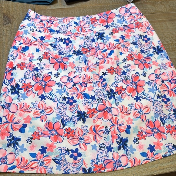 Lilly Pulitzer NWT “Party Like A Lobstar” Jonas Skort Resort White - Picture 6 of 9